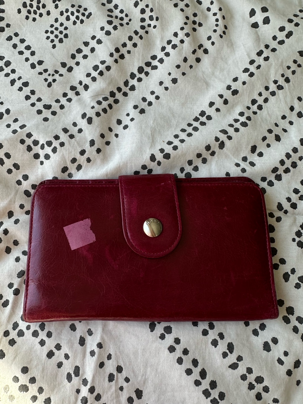 Red Hobo Wallet Nwot